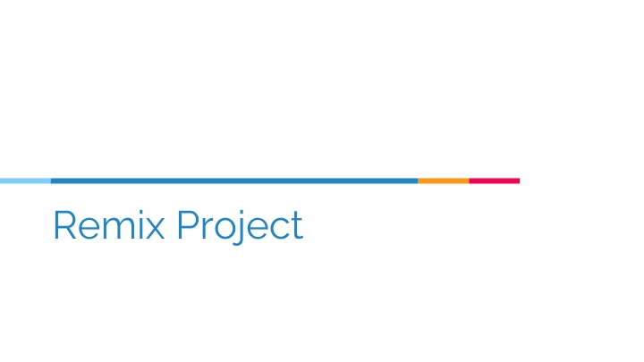 remix project