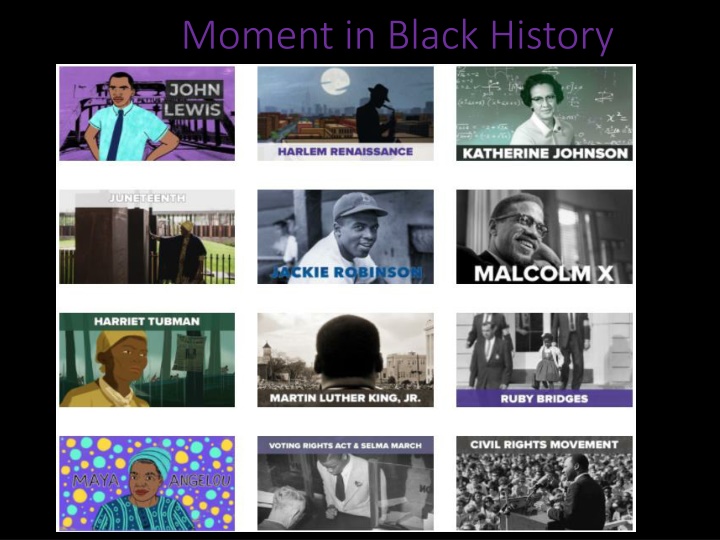 a moment in black history