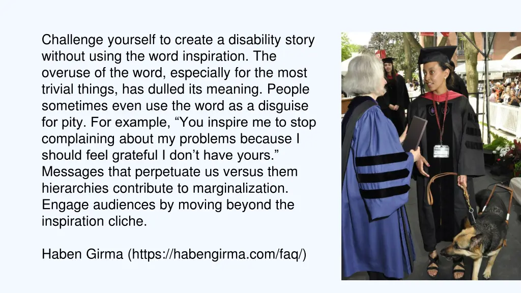 challenge yourself to create a disability story