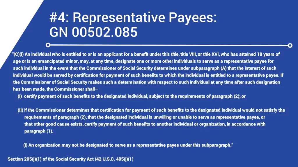 4 representative payees gn 00502 085