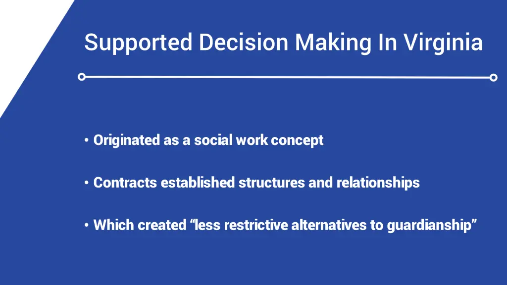 supported decision making in virginia