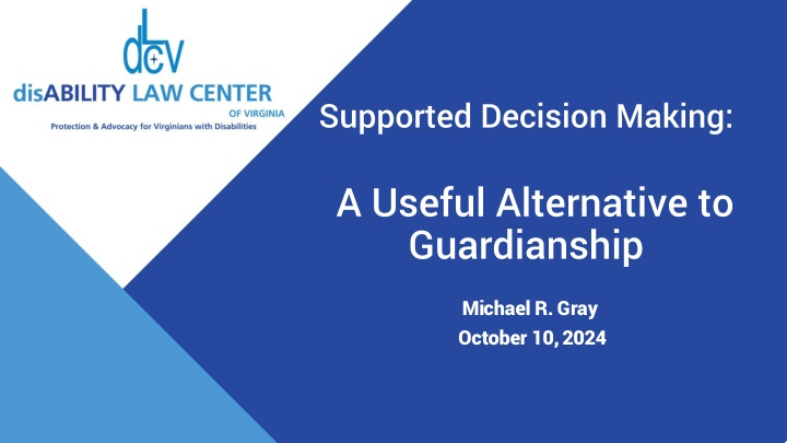 supported decision making