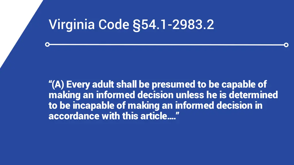 virginia code 54 1 2983 2