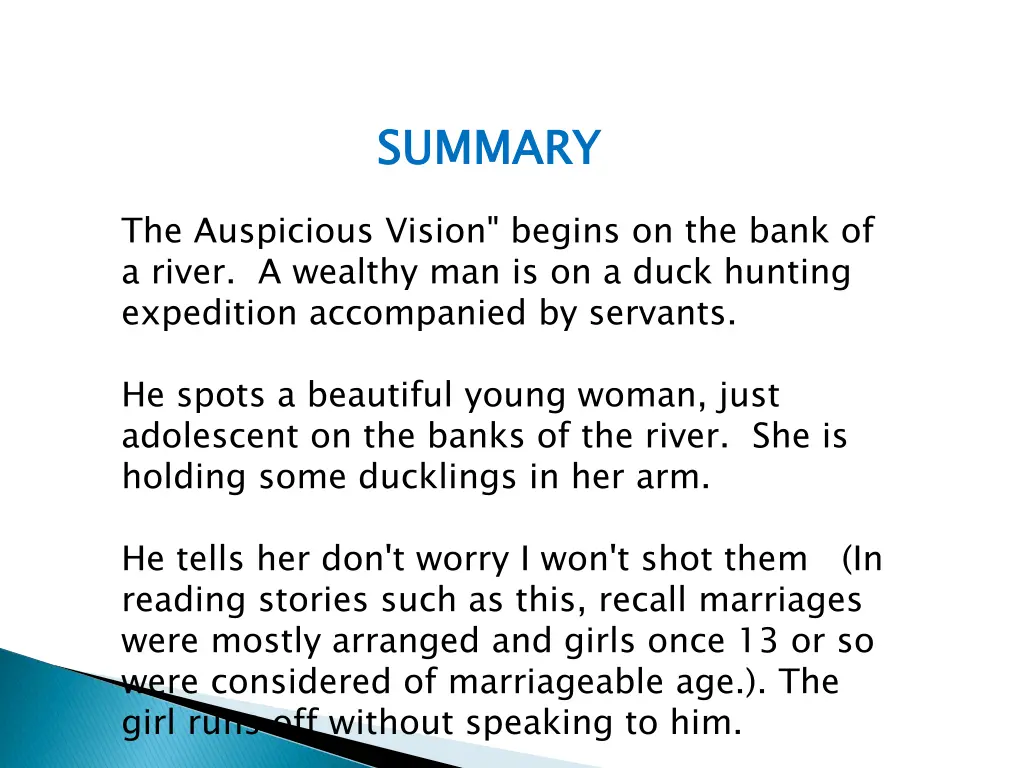 summary