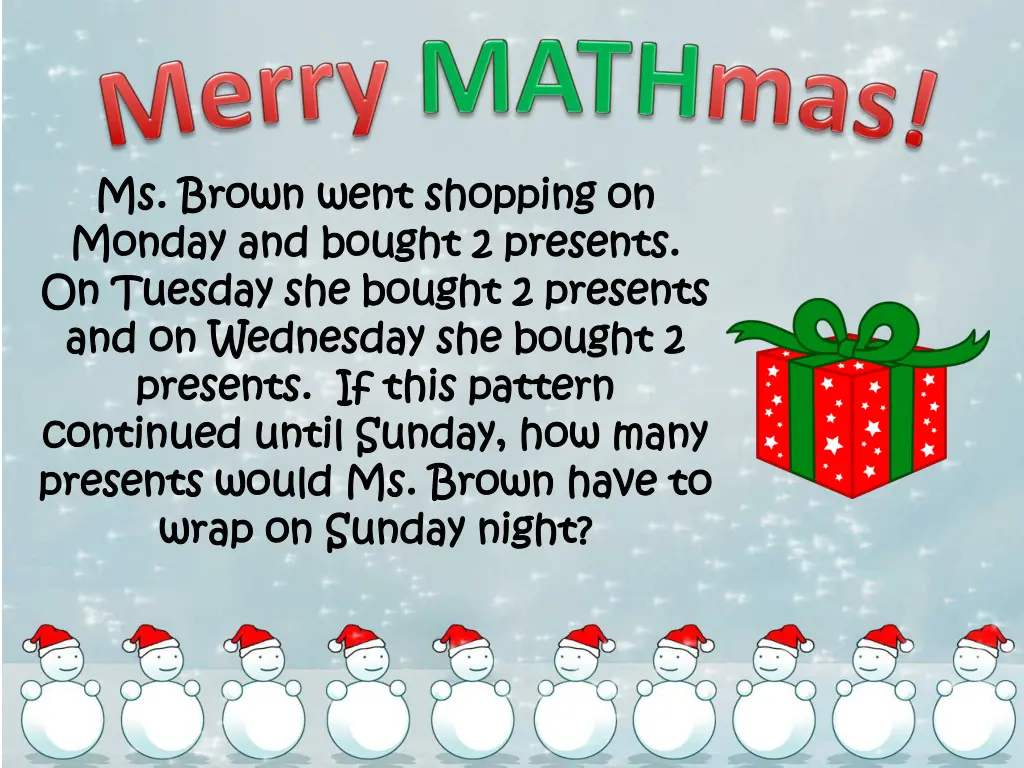 ms brown went shopping on ms brown went shopping