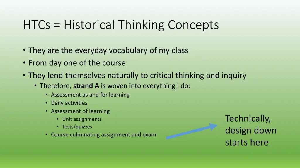htcs historical thinking concepts