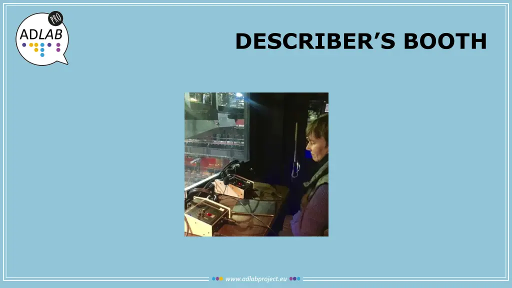 describer s booth