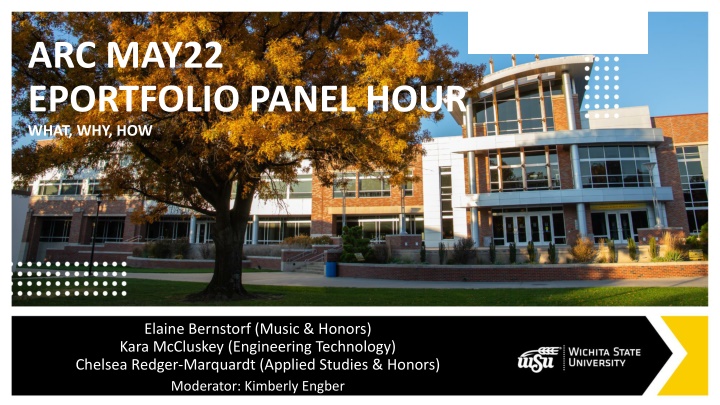 arc may22 eportfolio panel hour what why how
