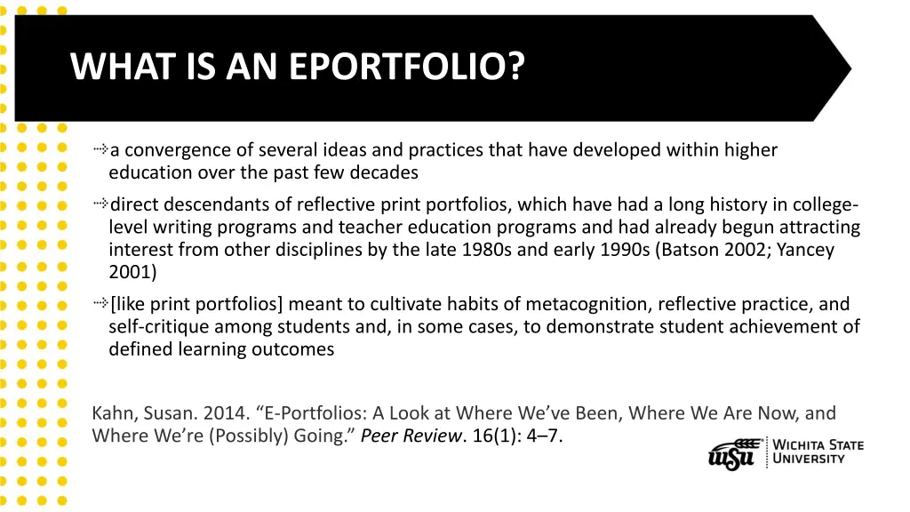 what is an eportfolio