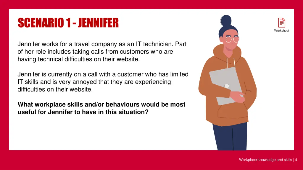 scenario 1 jennifer