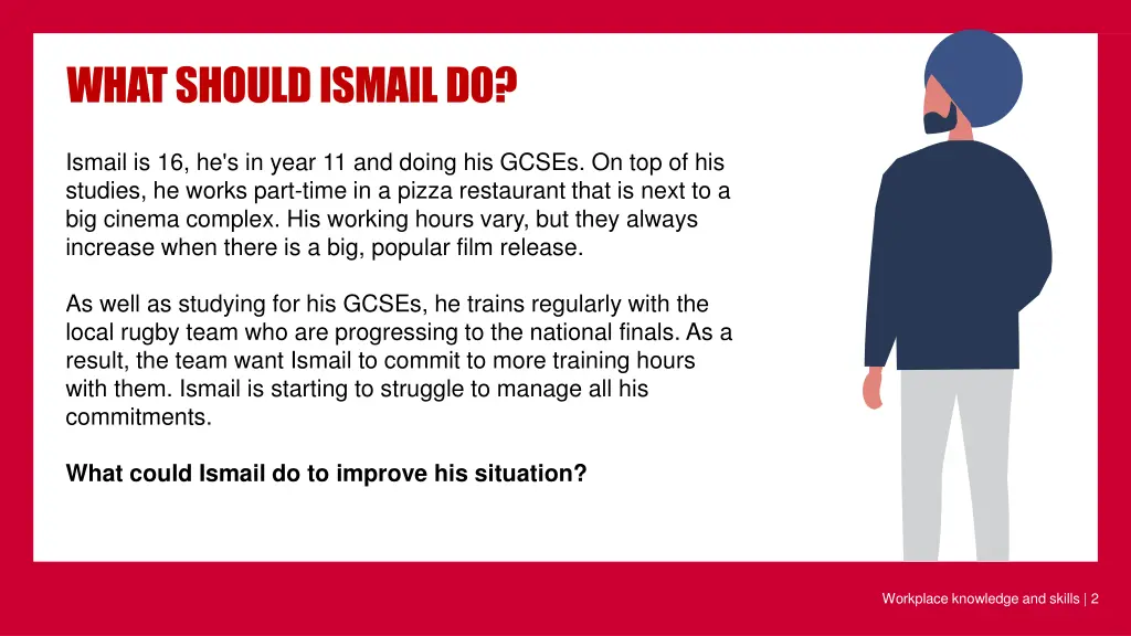 what should ismail do