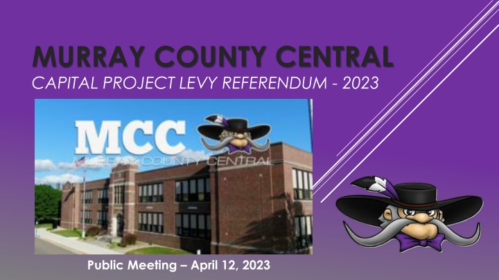 murray county central capital project levy