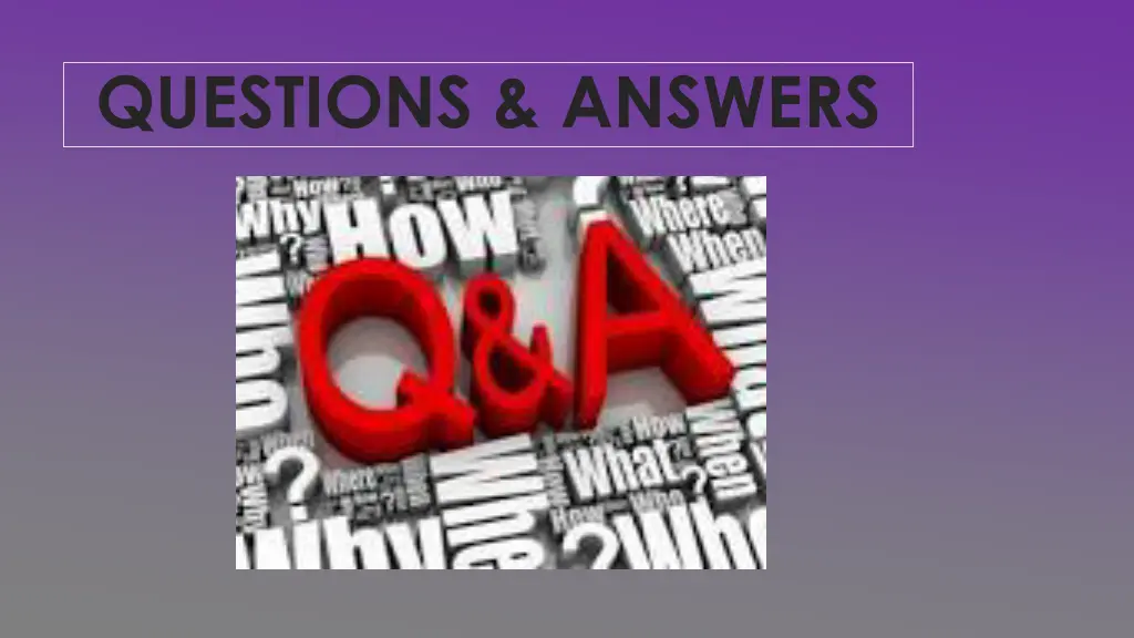questions answers