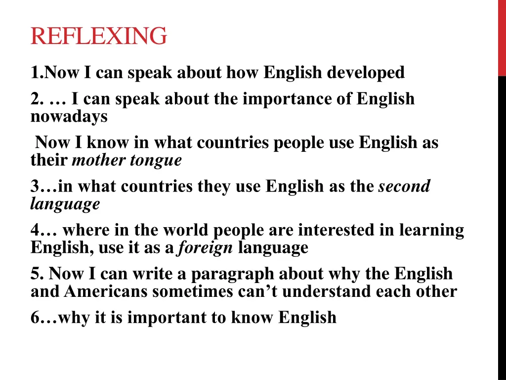 reflexing 1