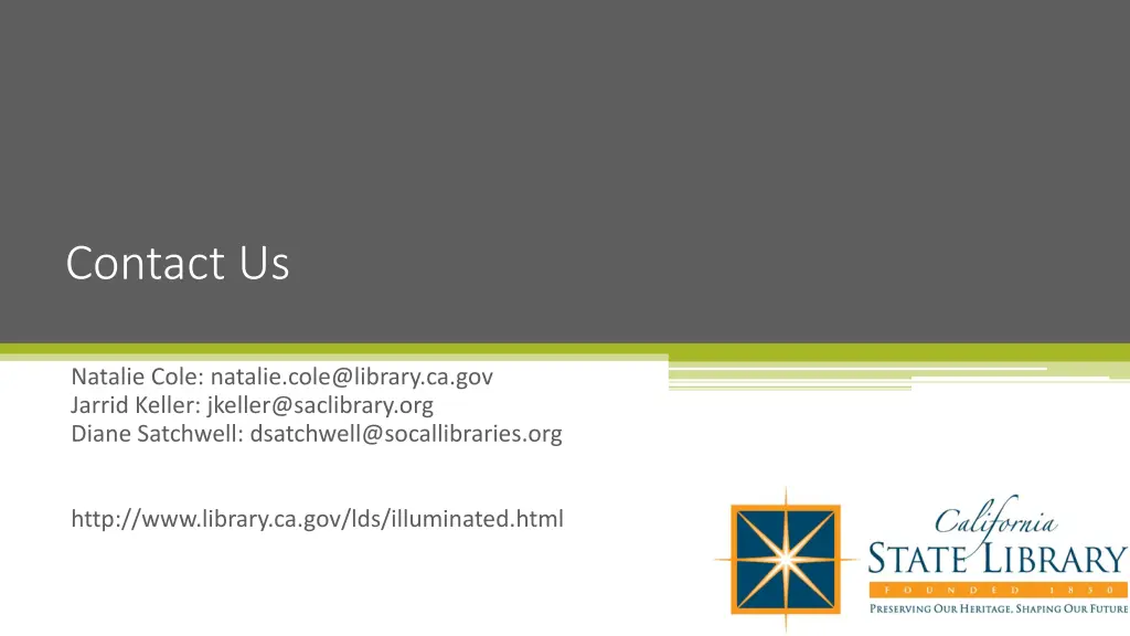 contact us