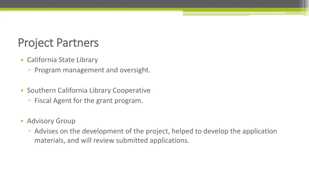 project partners project partners