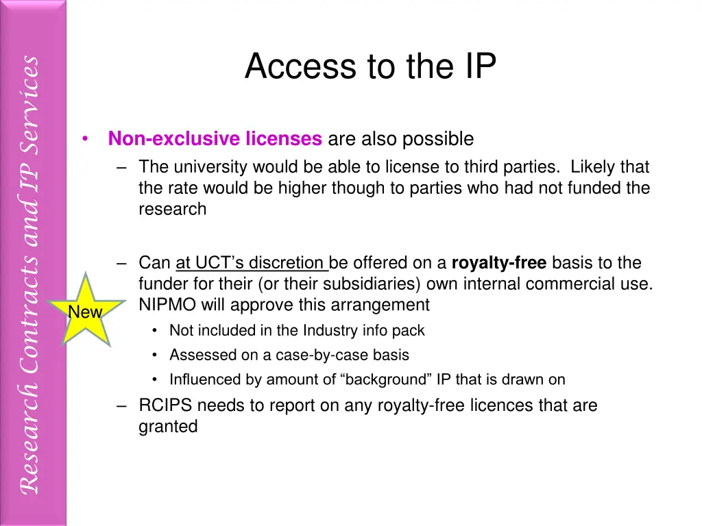 access to the ip