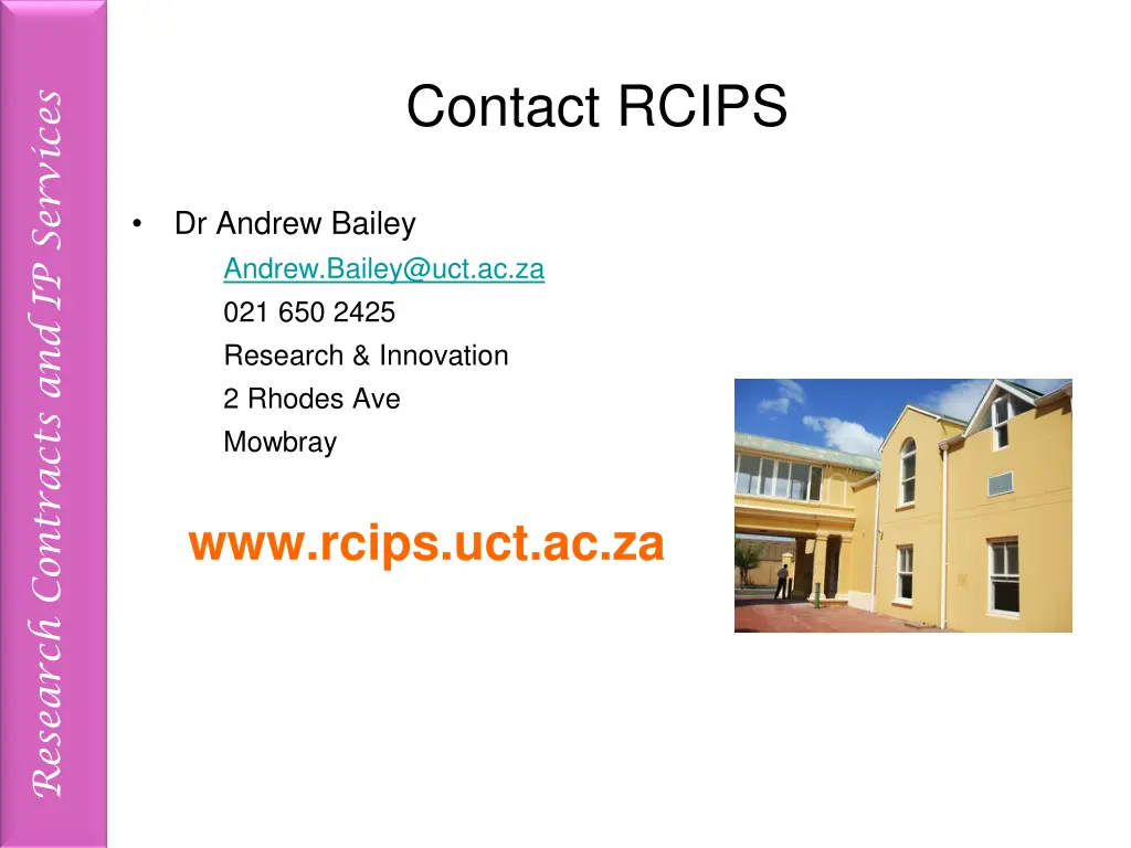 contact rcips