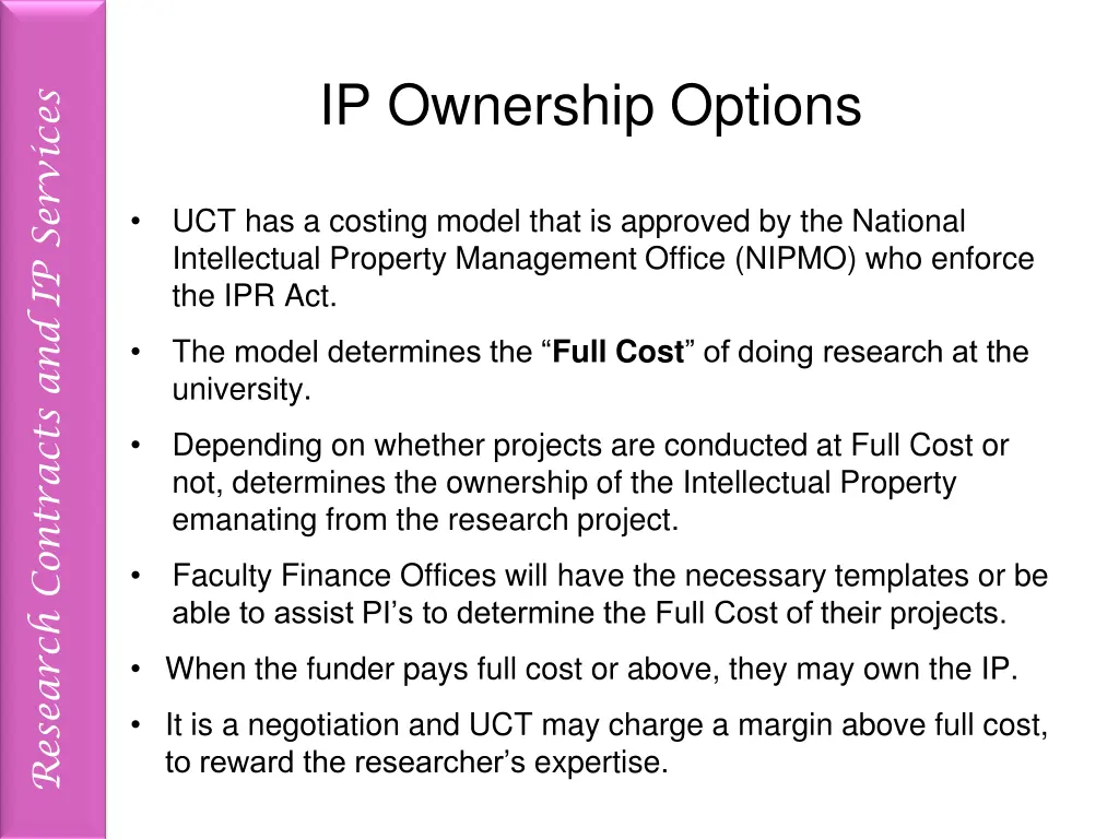ip ownership options
