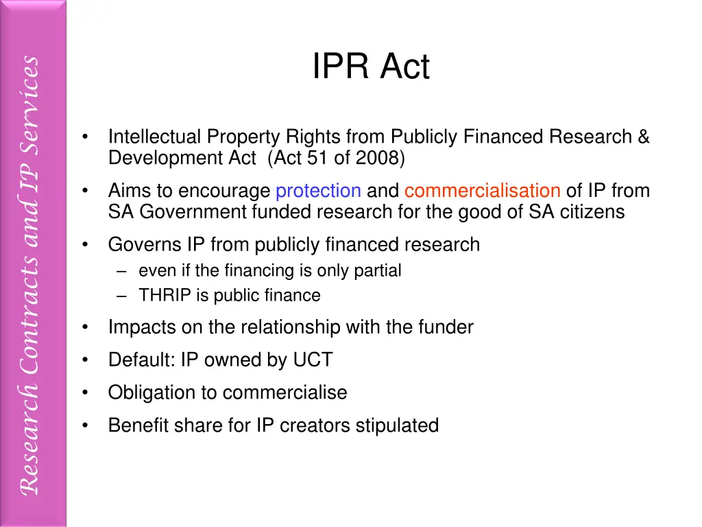 ipr act