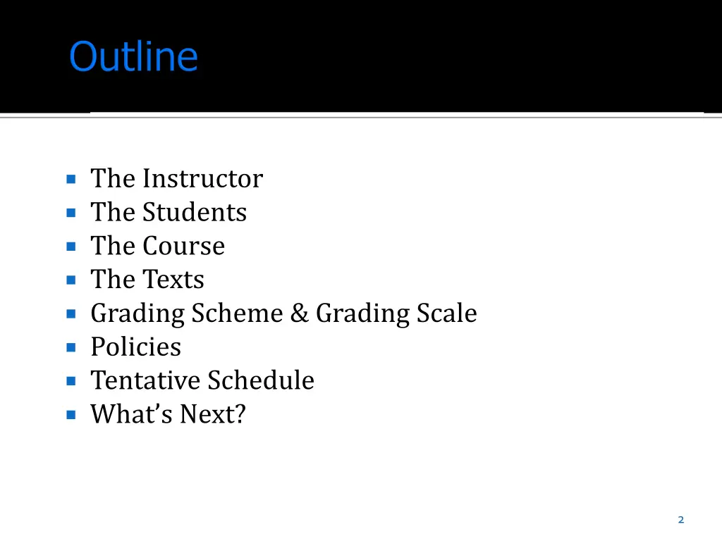 the instructor the students the course the texts