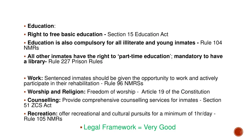 education right to free basic education section