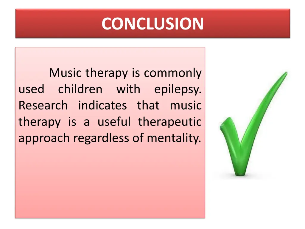 conclusion