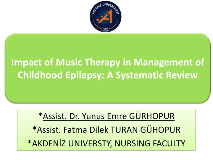 impact of music therapy in management