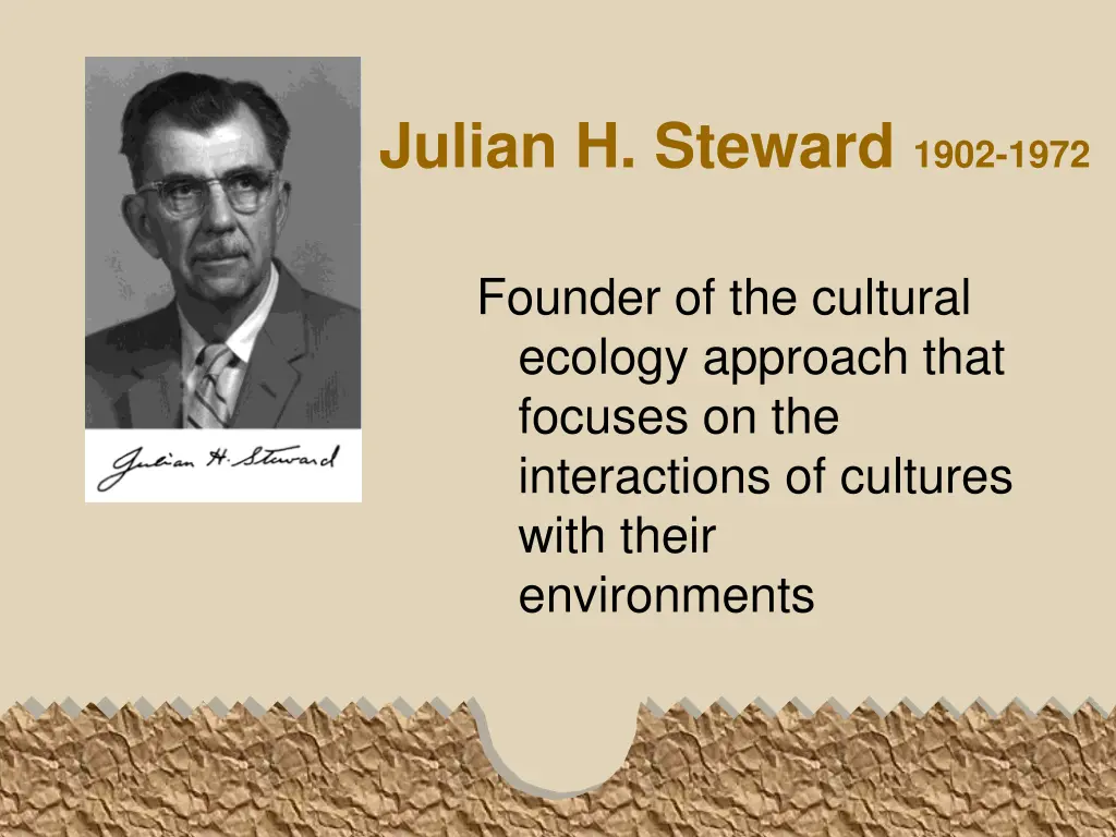 julian h steward 1902 1972