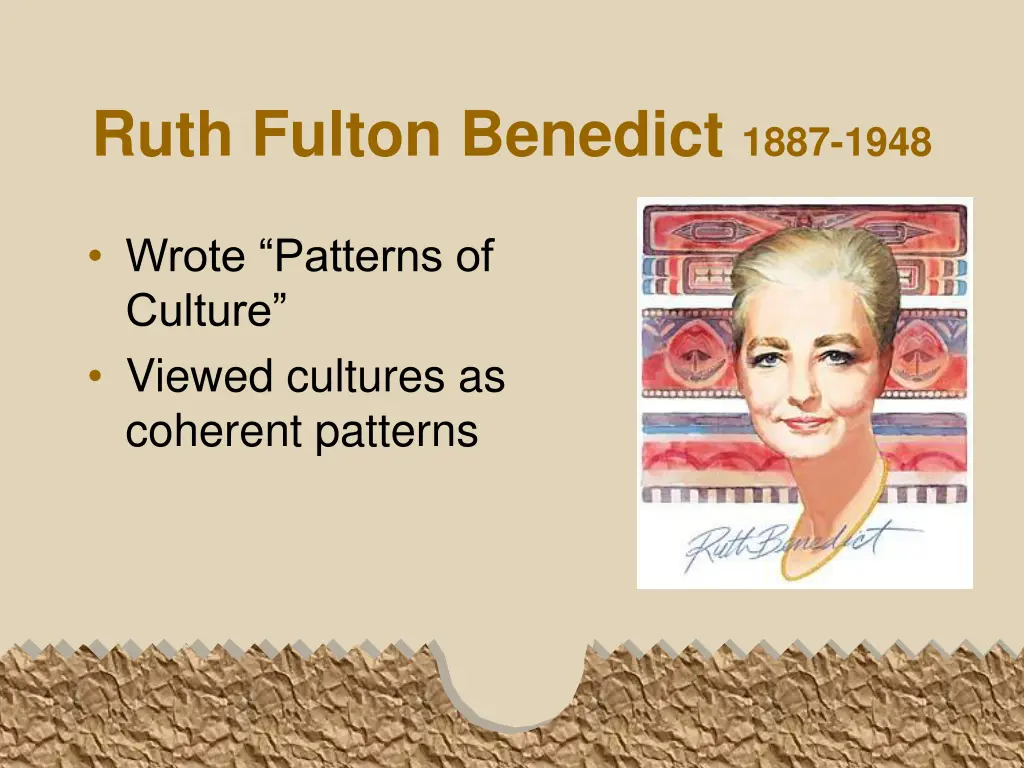 ruth fulton benedict 1887 1948