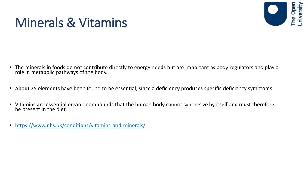 minerals vitamins minerals vitamins