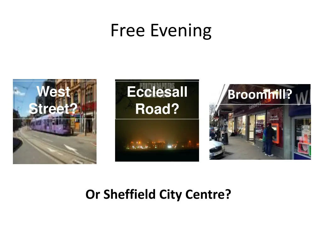 free evening