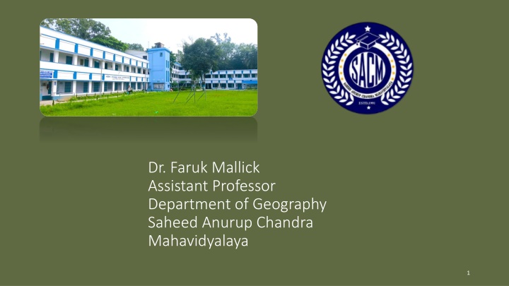dr faruk mallick assistant professor department