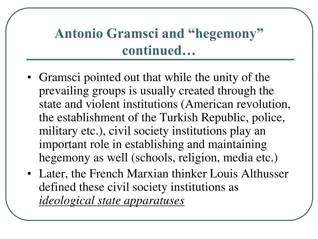 antonio gramsci and hegemony continued 1