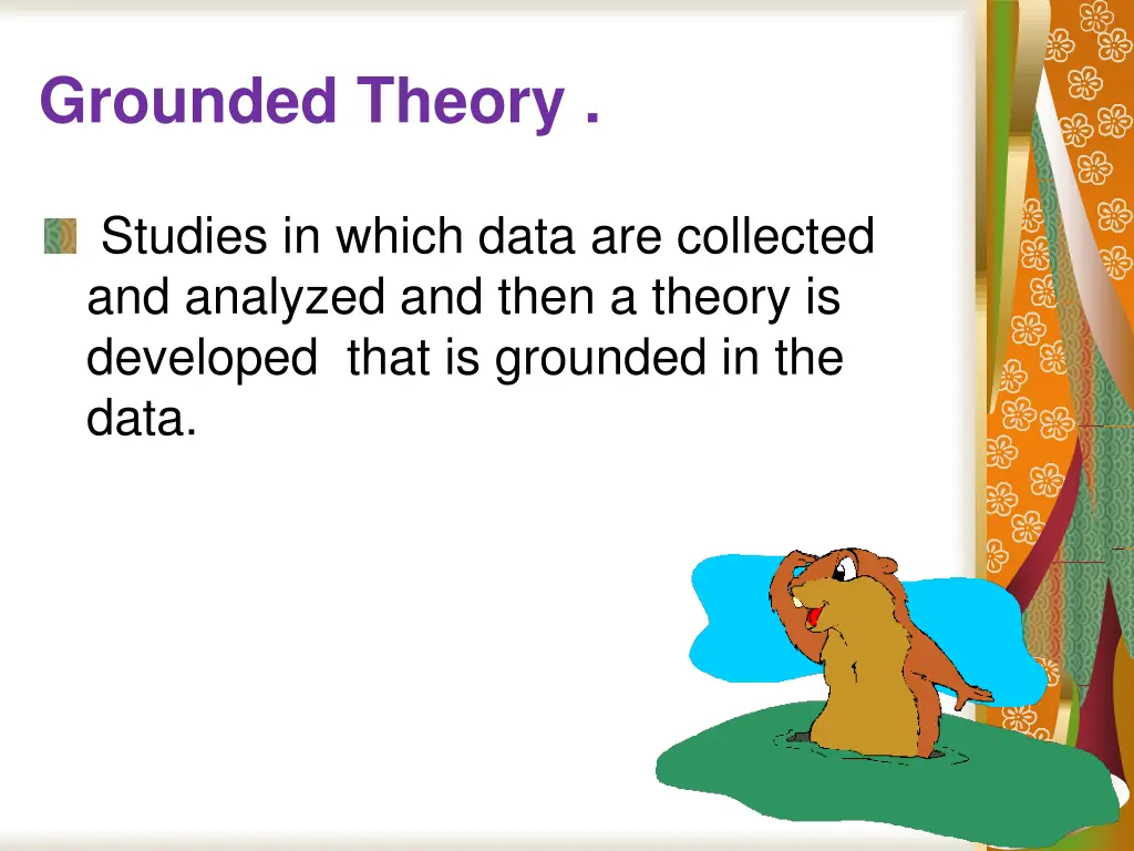 grounded theory