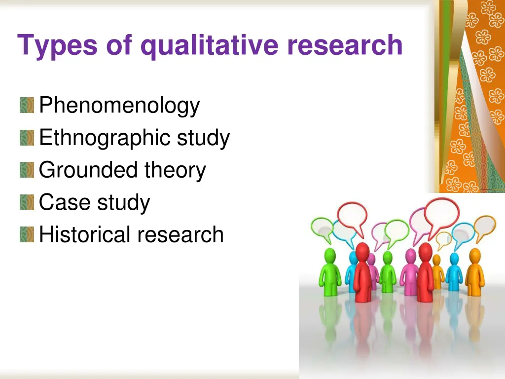 types of qualitative research