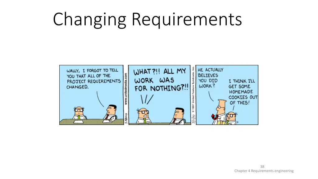 changing requirements 2