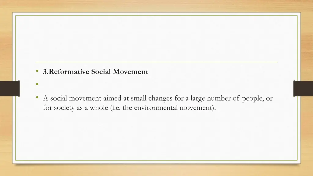 3 reformative social movement a social movement