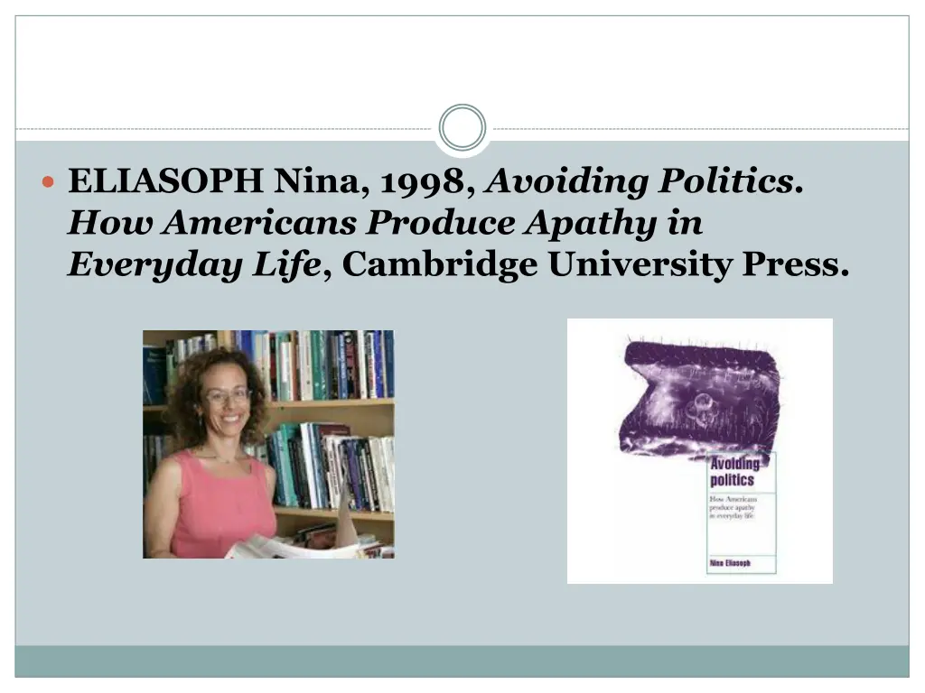 eliasoph nina 1998 avoiding politics