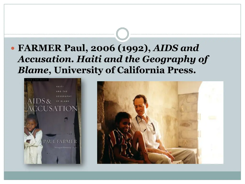 farmer paul 2006 1992 aids and accusation haiti