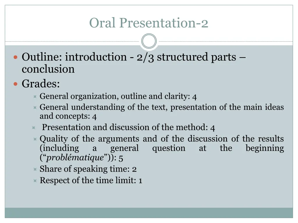 oral presentation 2