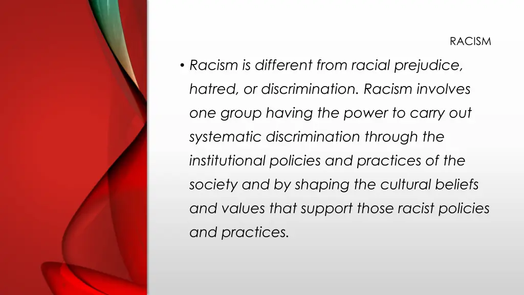 racism