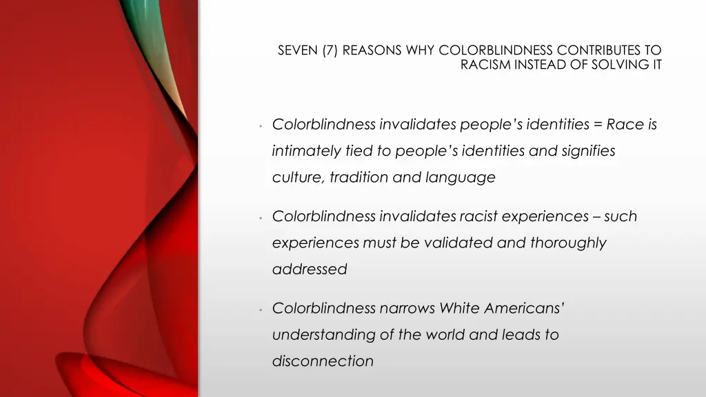 seven 7 reasons why colorblindness contributes