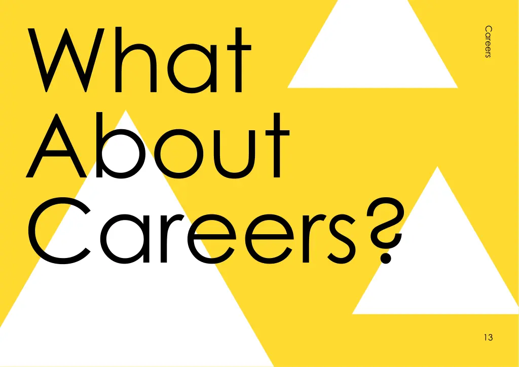 what about careers