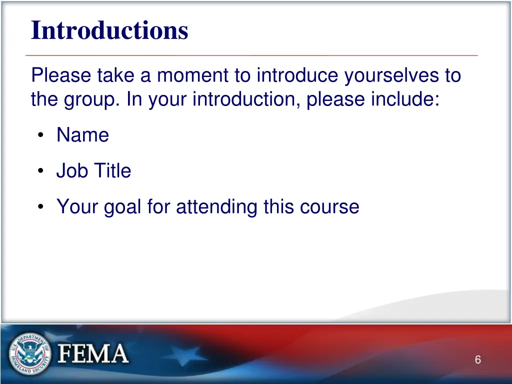 introductions