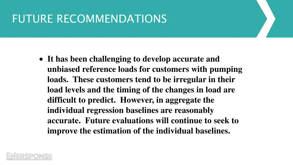 future recommendations