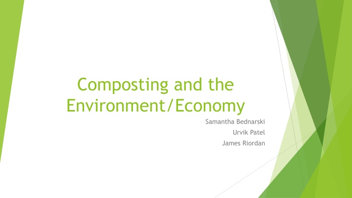 composting and the environment economy
