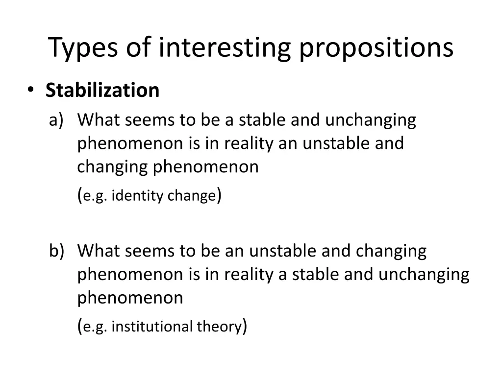 types of interesting propositions 4