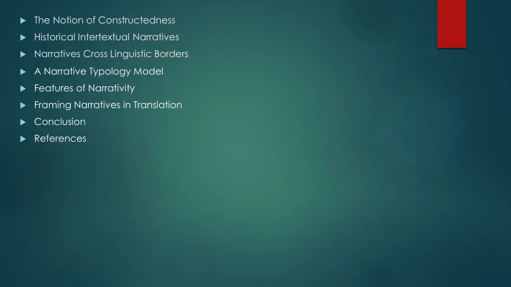 the notion of constructedness
