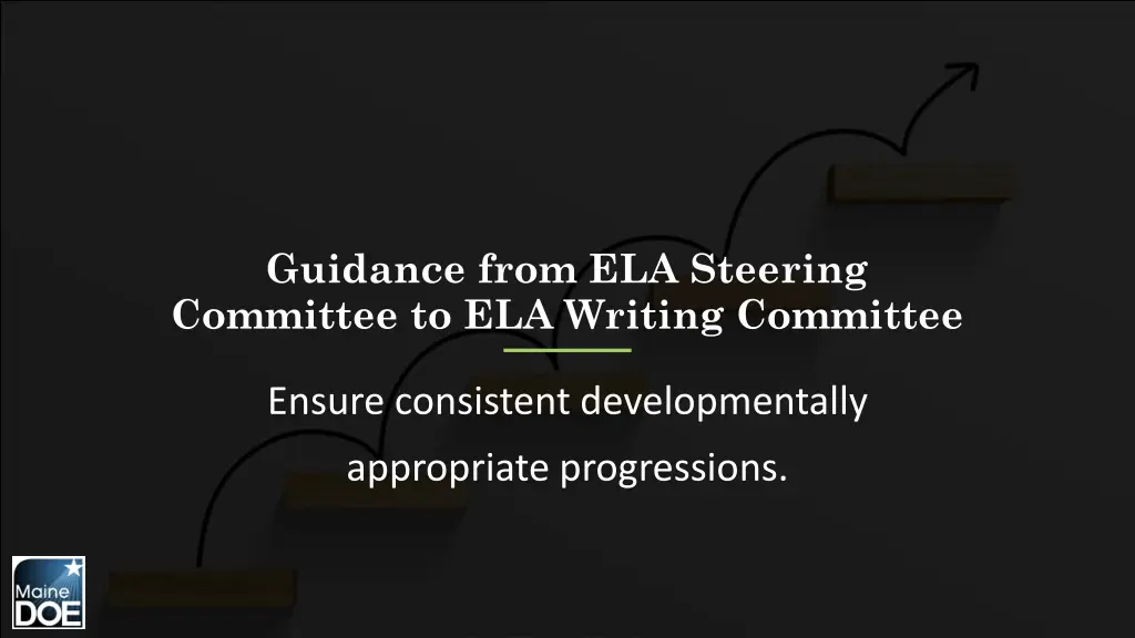 guidance from ela steering committee 1